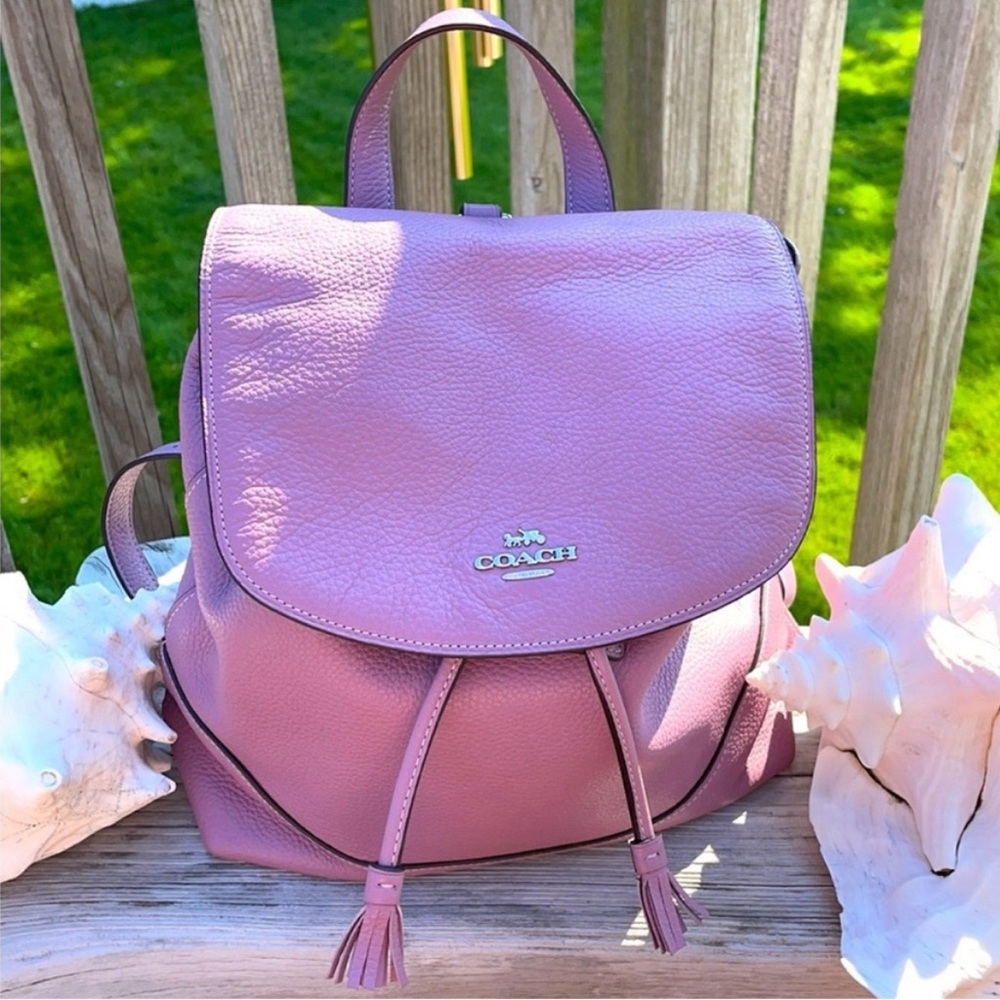Coach Lilac Backpack